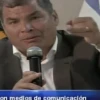 Correa responde a Comandante de la Marina que no discute con subalternos