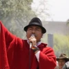 Leonidas Iza recibió avalancha de críticas 