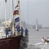 Barco que emula la Vuelta al Mundo de Magallanes-Elcano llega a Galápagos