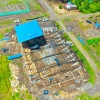 La construcción del coliseo en San José de Guayusa avanza