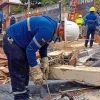 50 personas trabajan en la remediación del socavón en Zaruma
