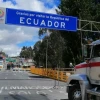 La protesta buscaba abrir un canal de diálogo diplomático sobre los aranceles entre Ecuador y Colombia
                                                width=
