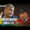 Iza y Correa se enfrentan. ¿Por qué?  