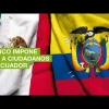 México impone visa a ciudadanos de Ecuador