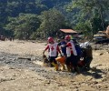 Desbordamiento del r&iacute;o Zamora deja desaparecidos, heridos y da&ntilde;os en la parroquia Guadalupe