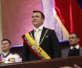 Noboa centra su informe en seguridad y recuperaci&oacute;n econ&oacute;mica