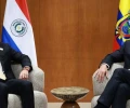 Daniel Noboa fortalece agenda bilateral con Paraguay antes de la Cumbre del Mercosur