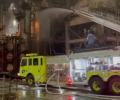 Incendio obliga a suspender operaciones en la Refiner&iacute;a de Esmeraldas
