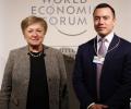 Noboa proyecta a Ecuador como referente regional en Davos