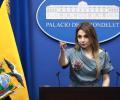 La vocera de la Presidencia, Carolina Jaramillo, brindó una rueda de prensa.