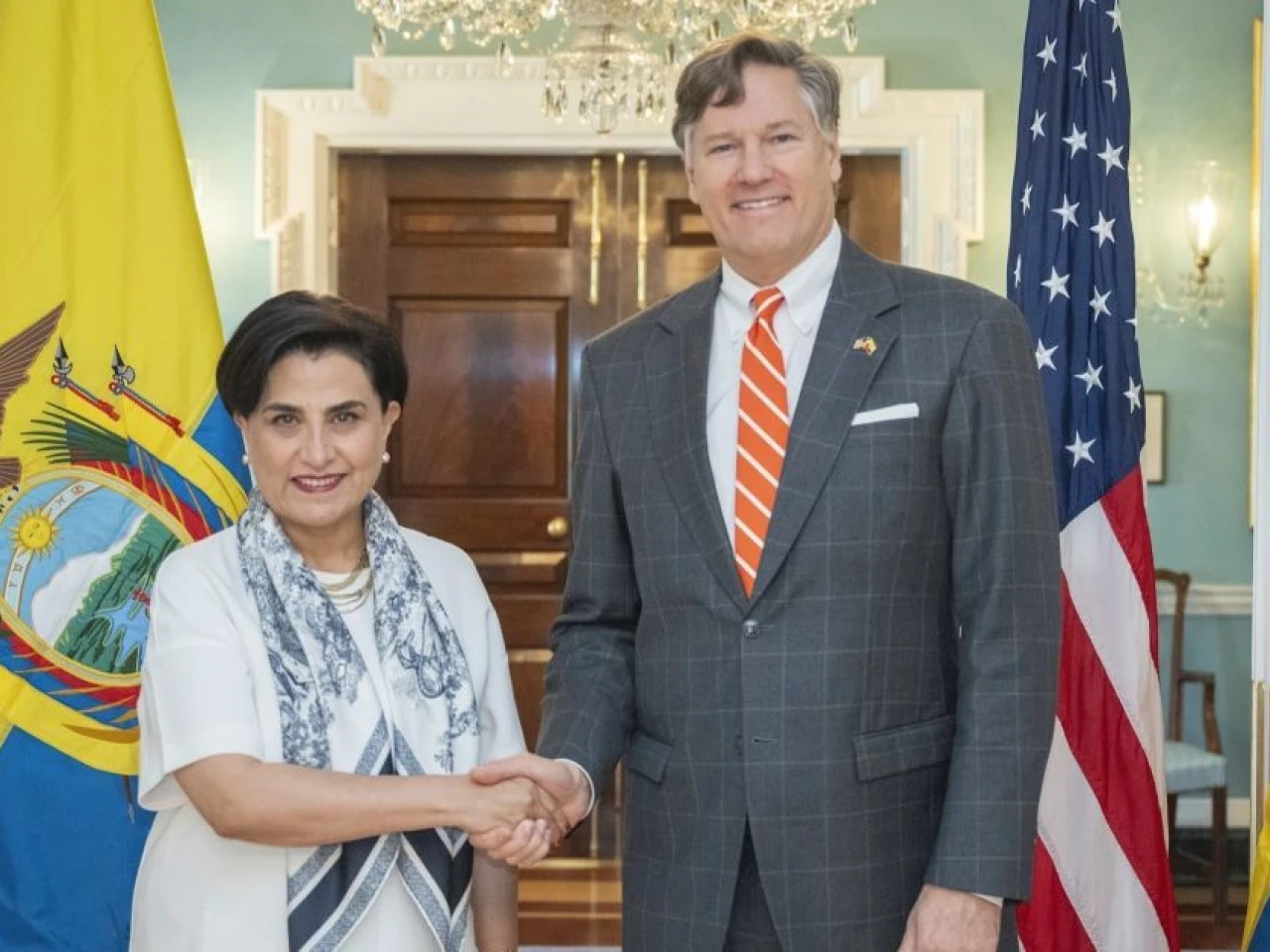 Gabriela Sommerfeld mantuvo varias reuniones en Washington 