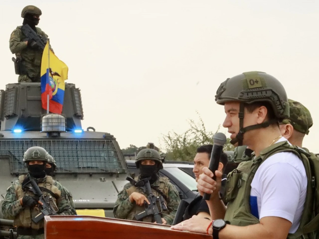 Noboa: "Las mafias tienen las horas contadas"