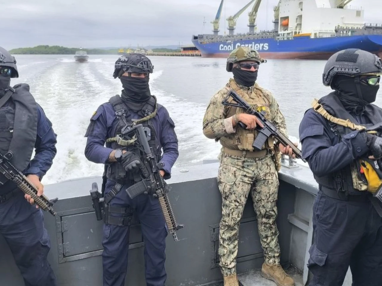 Ecuador incautó 10 toneladas de droga en altamar con el apoyo de EE.UU.