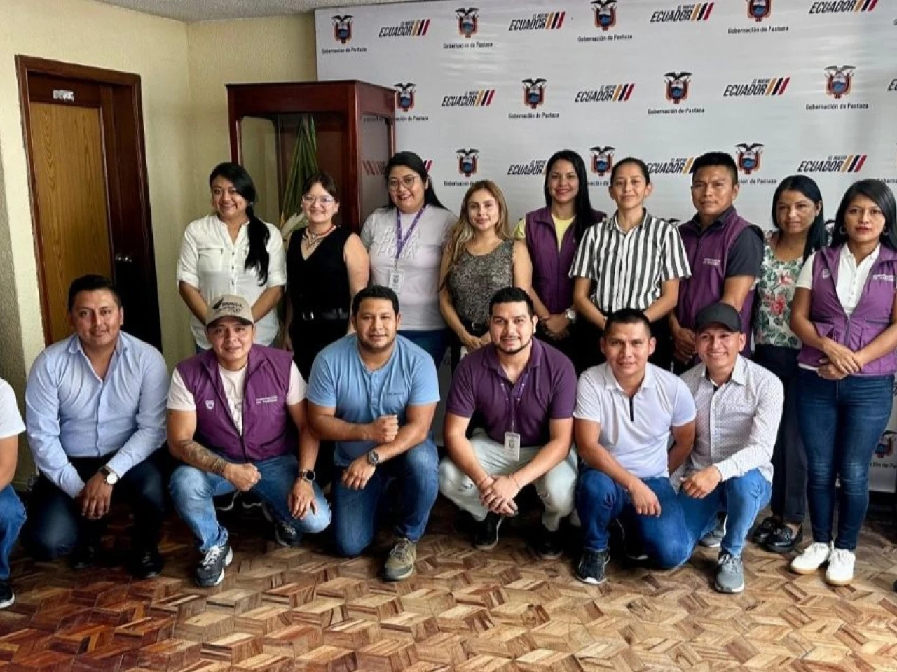 Ministerio de Desarrollo capacita a tenientes políticos en Pastaza sobre bonos y programas sociales