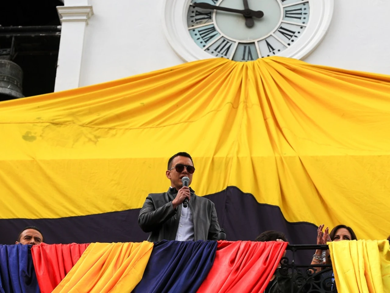 Tribunal de Ecuador analiza denuncia contra Noboa por "inducir al voto" como presidente