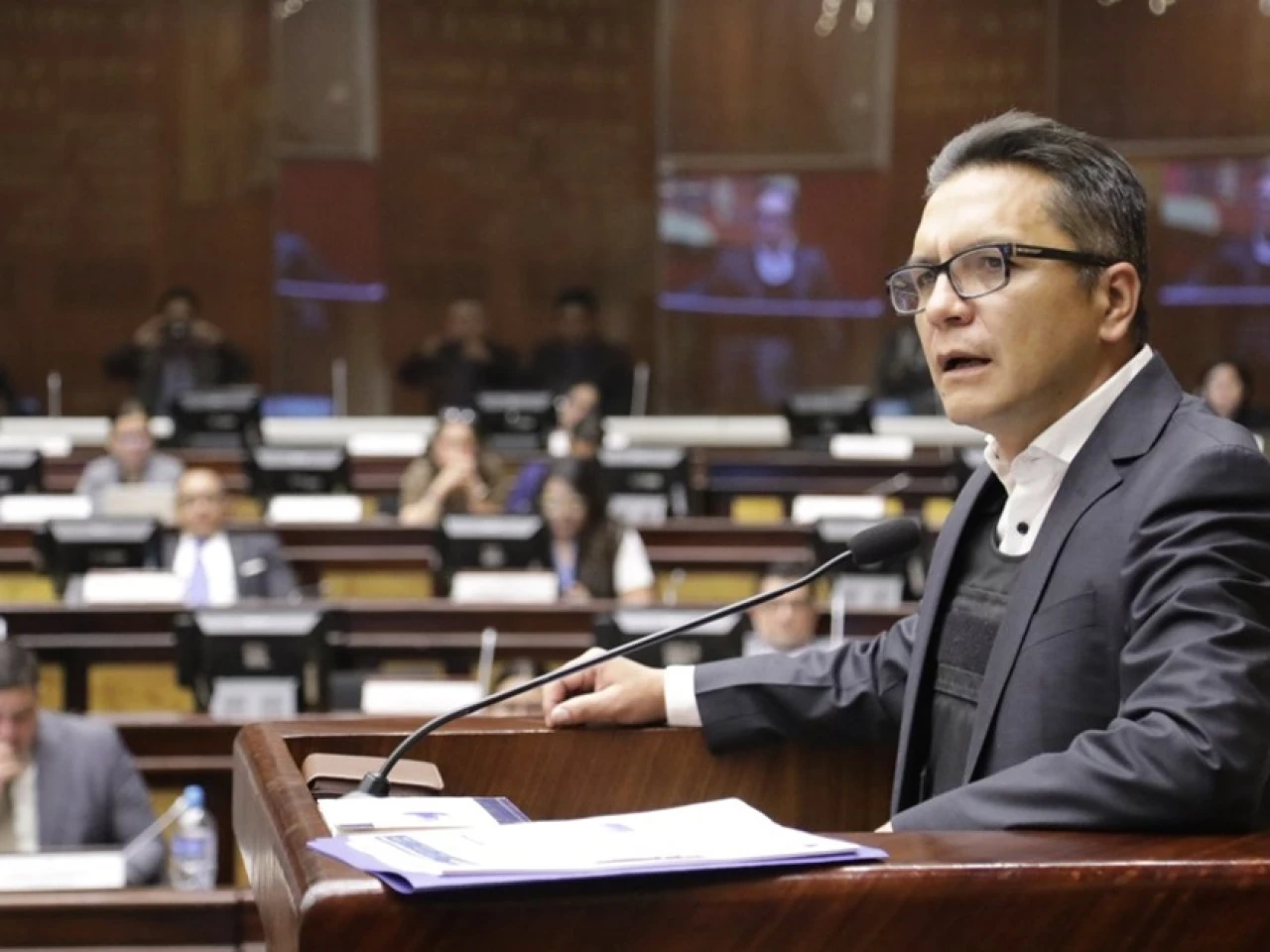 El correísmo salva de inhabilitación a Wilman Terán 