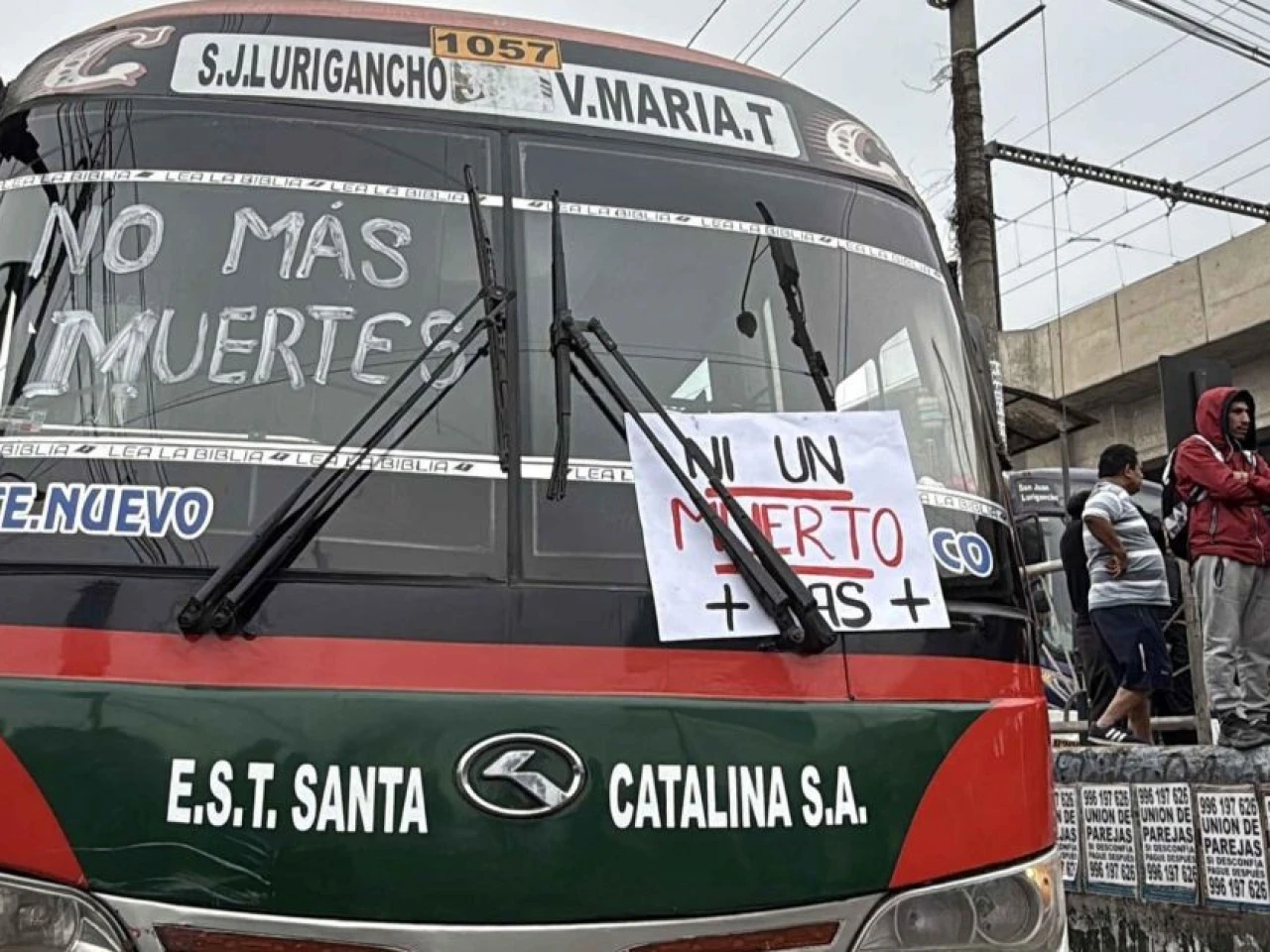 Perú: Atentados contra transporte público suman 65 muertos en últimos 14 meses