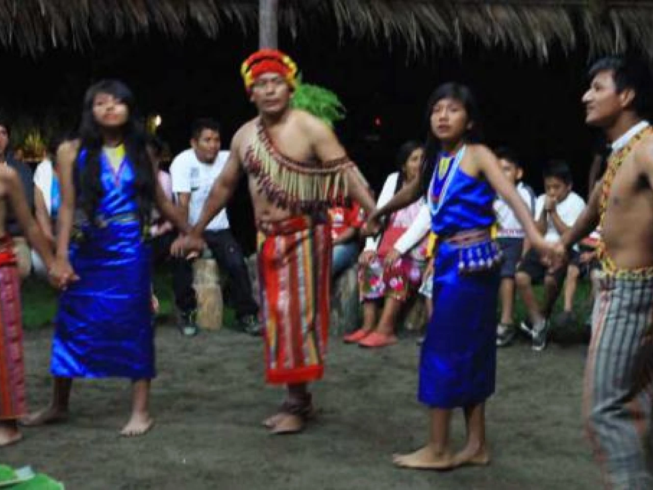 Los shuar fermentan chicha con danza