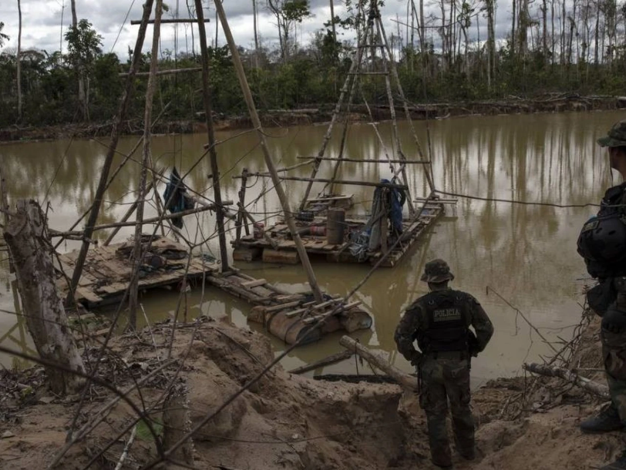 Perú, epicentro sudamericano de la minería ilegal
