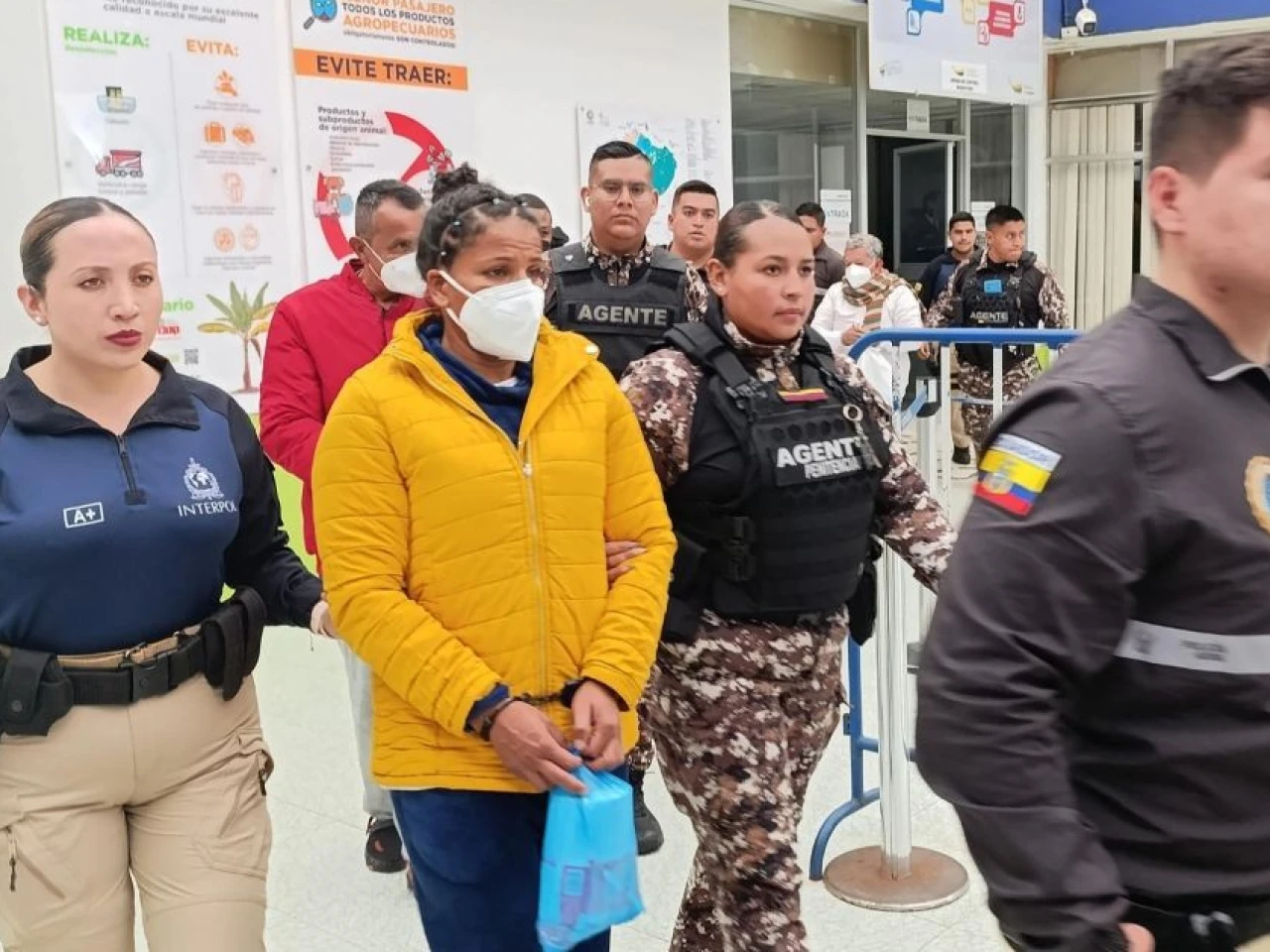 La repatriación de presos colombianos en Ecuador prosigue