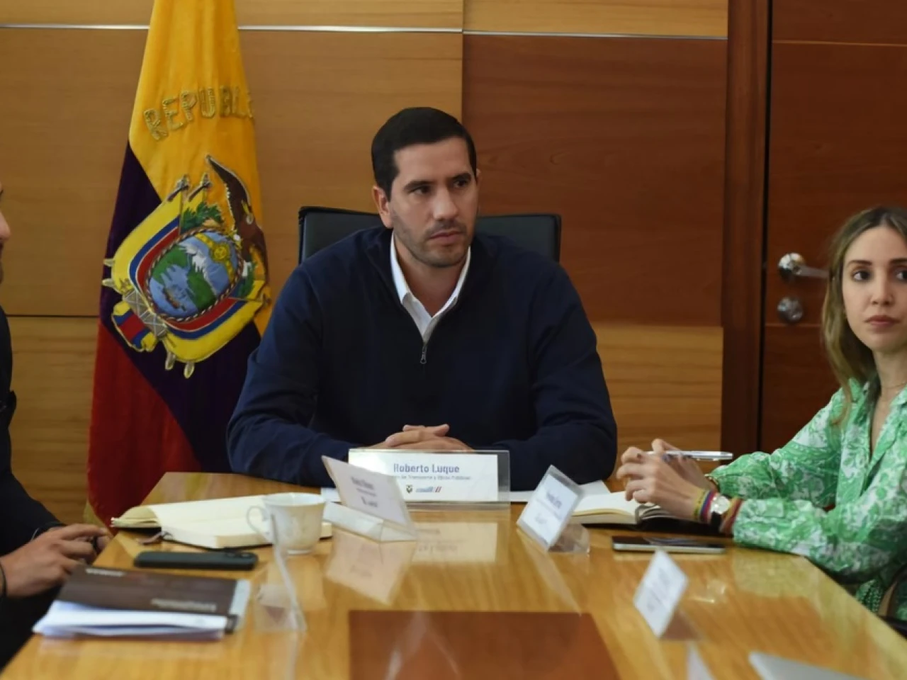 Noboa encargó el ministerio de Energía a Roberto Luque