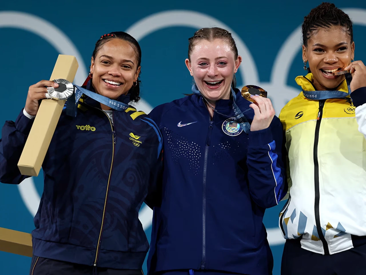 Angie Palacios gana la cuarta medalla para Ecuador en los Juegos Olímpicos de París 2024