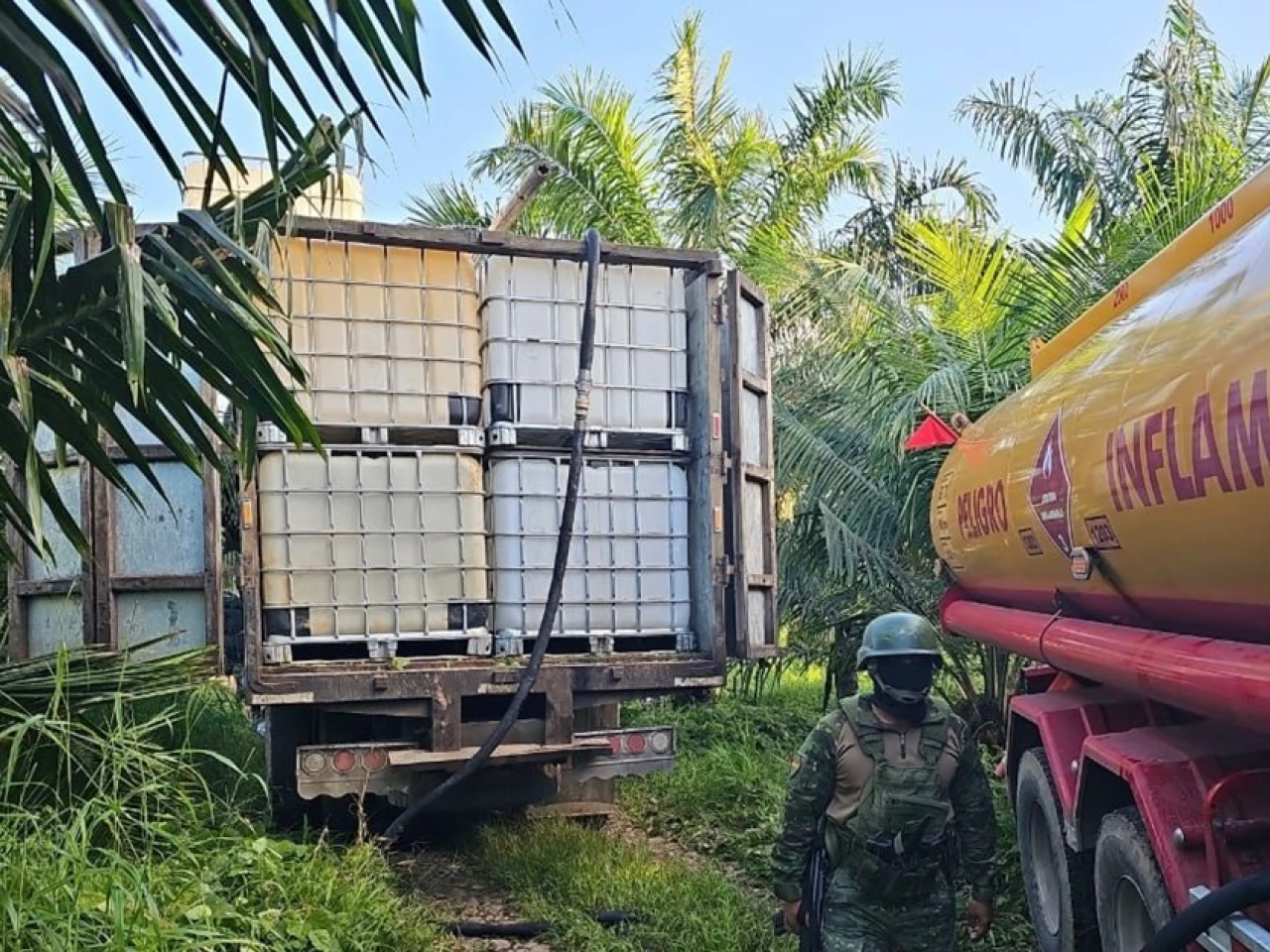 6.000 galones de diésel fueron decomisados en Orellana