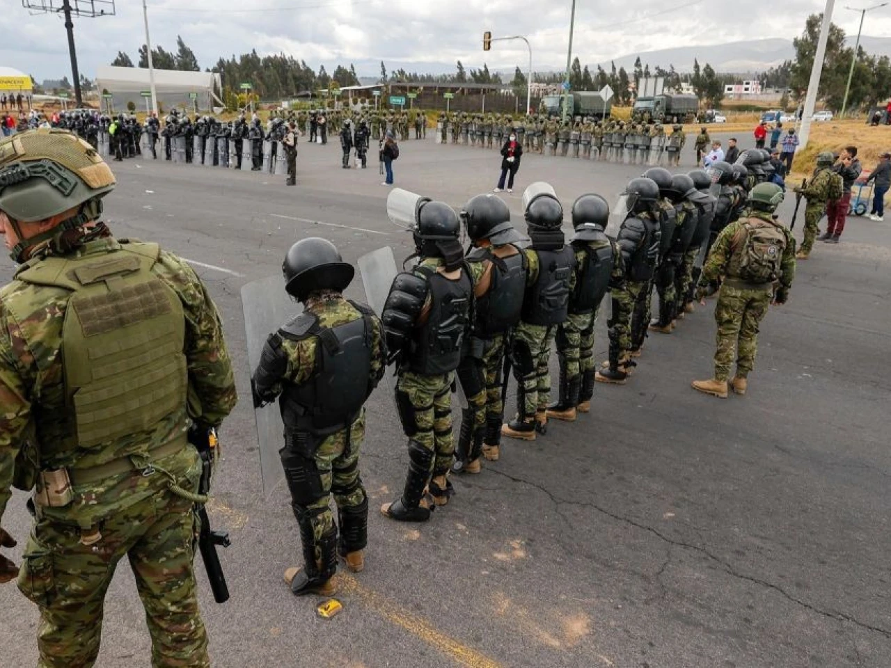 El Gobierno alertó de actos terroristas en medio de las protestas