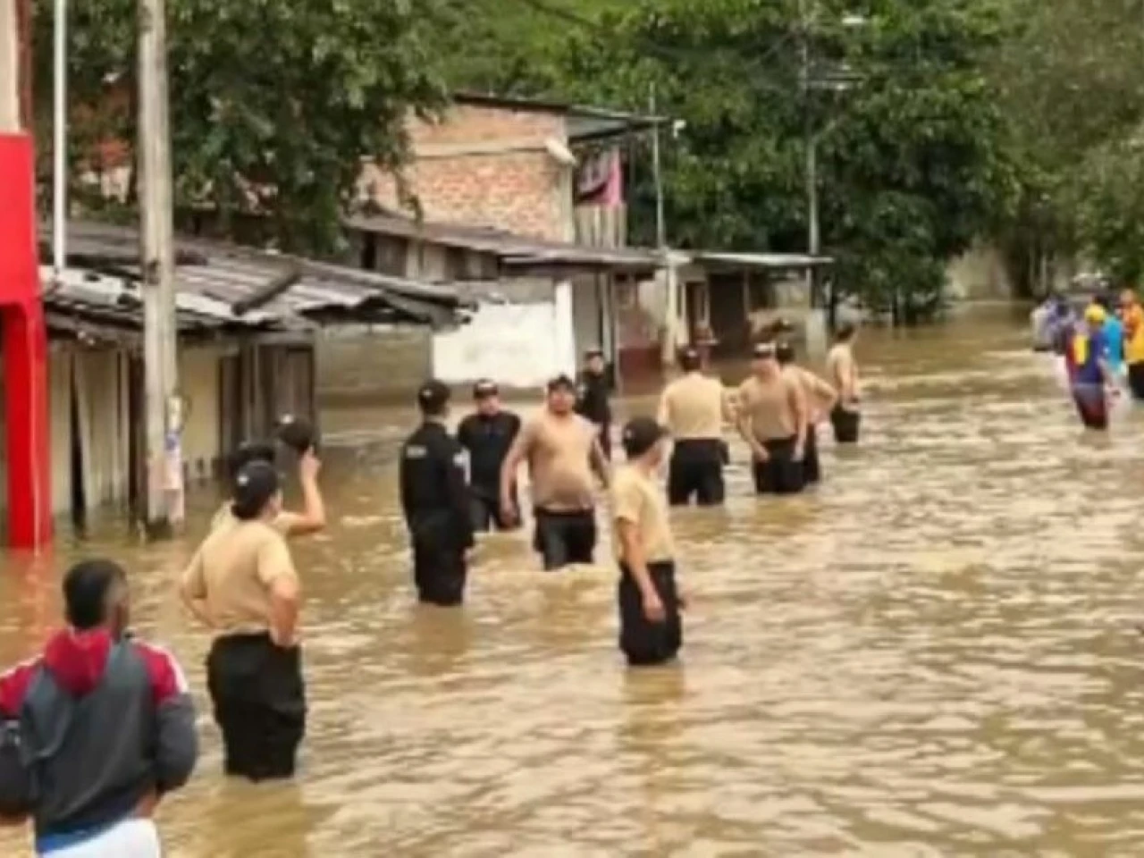 Zamora Chinchipe está bajo el agua 