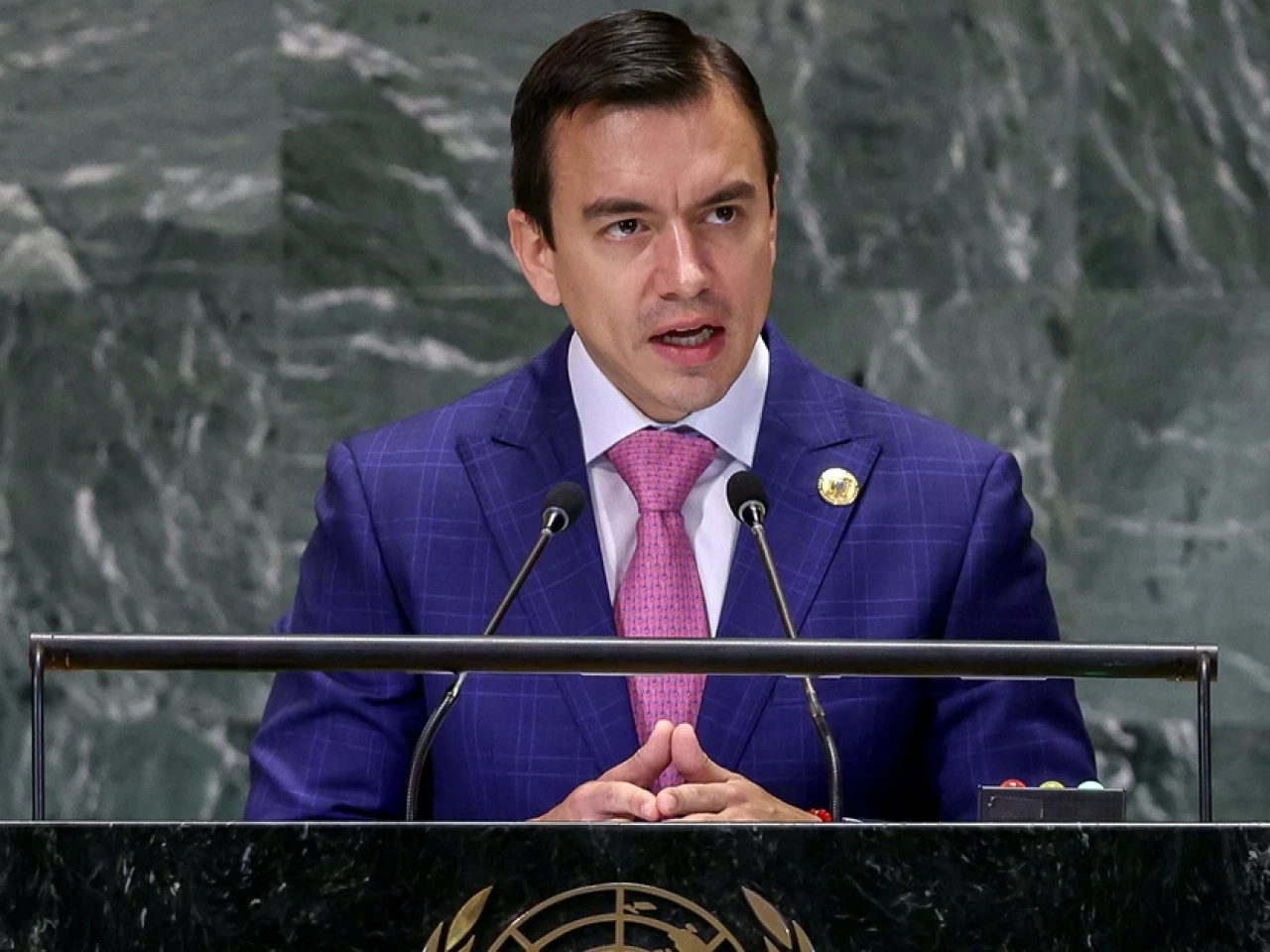 Noboa aboga en la ONU por más atención a los jóvenes
