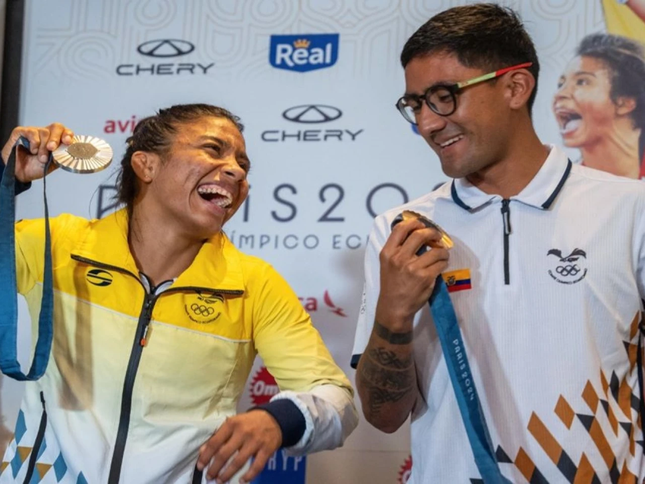 Daniel Pintado y Lucía Yépez, los mejores deportistas de 2024