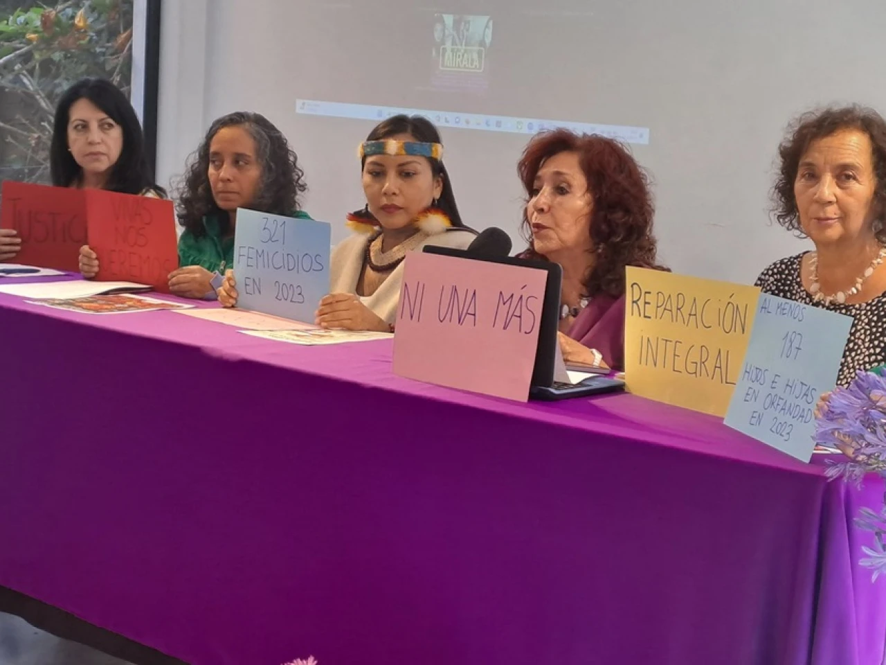 Ecuador registró 321 feminicidios en 2023, según la Fundación Aldea