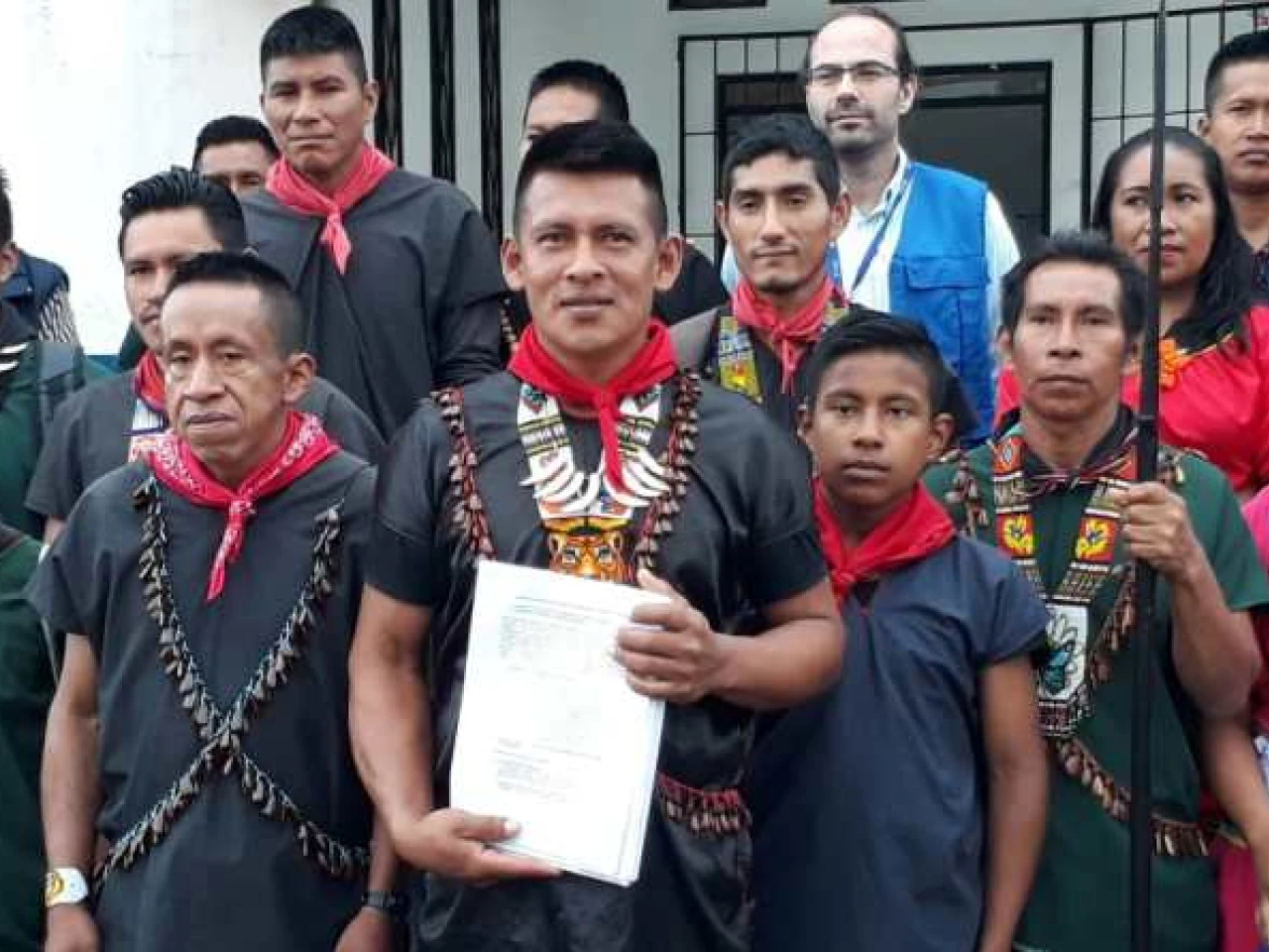 Comunidad Ai Cofan Sinangoe presentó el pedido de acción de protección