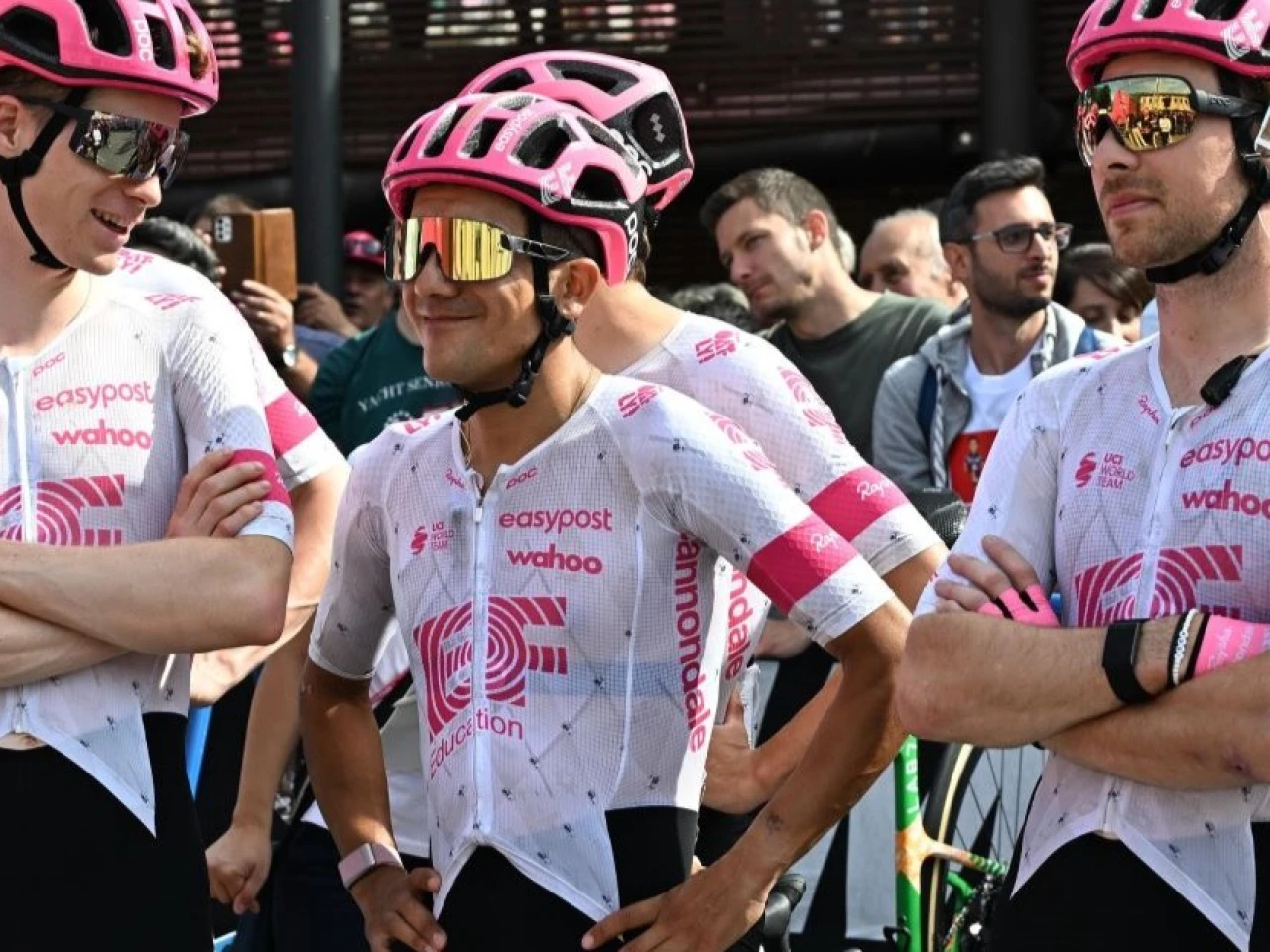 Richard Carapaz volvió a subir al podio en el Giro de Italia 