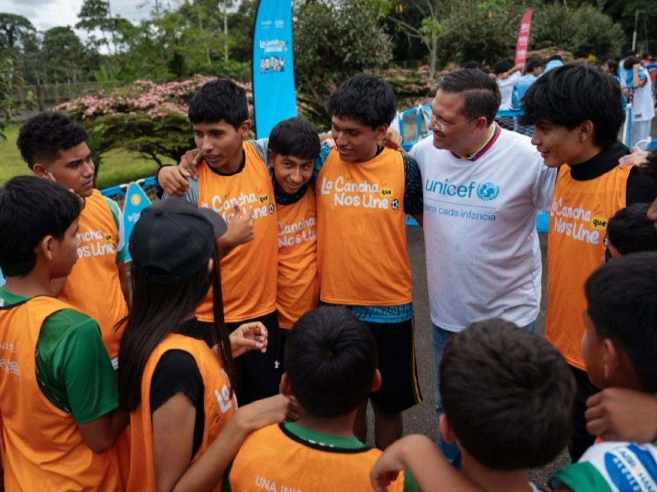 UNICEF y FUDELA reunieron a 200 niños en Lago Agrio