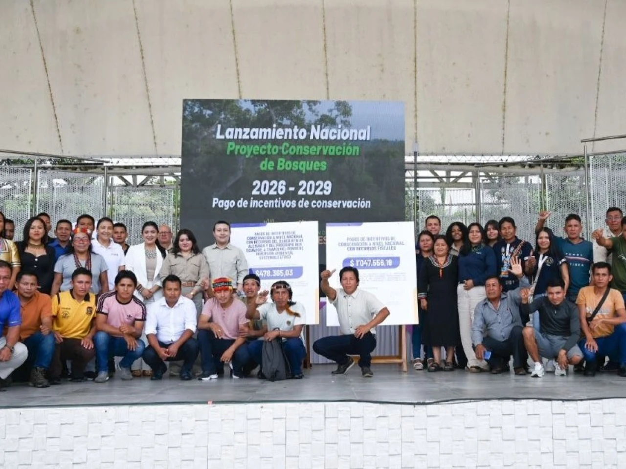 Gobierno entrega más de USD 1 millón para fortalecer la conservación de bosques