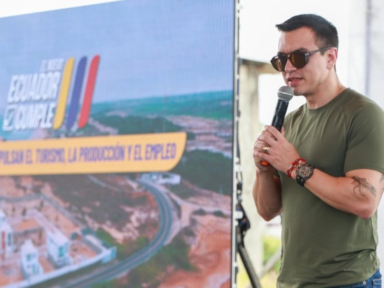 Noboa criticó a la Corte Constitucional por fallo sobre la concesión eléctrica a privados