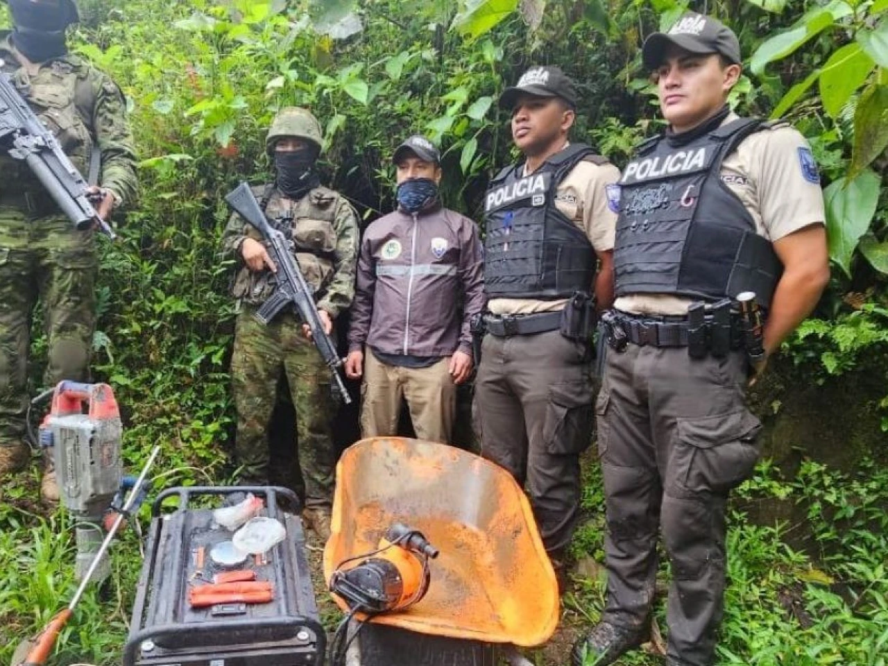 185 kilogramos de explosivos fueron decomisados en Carchi