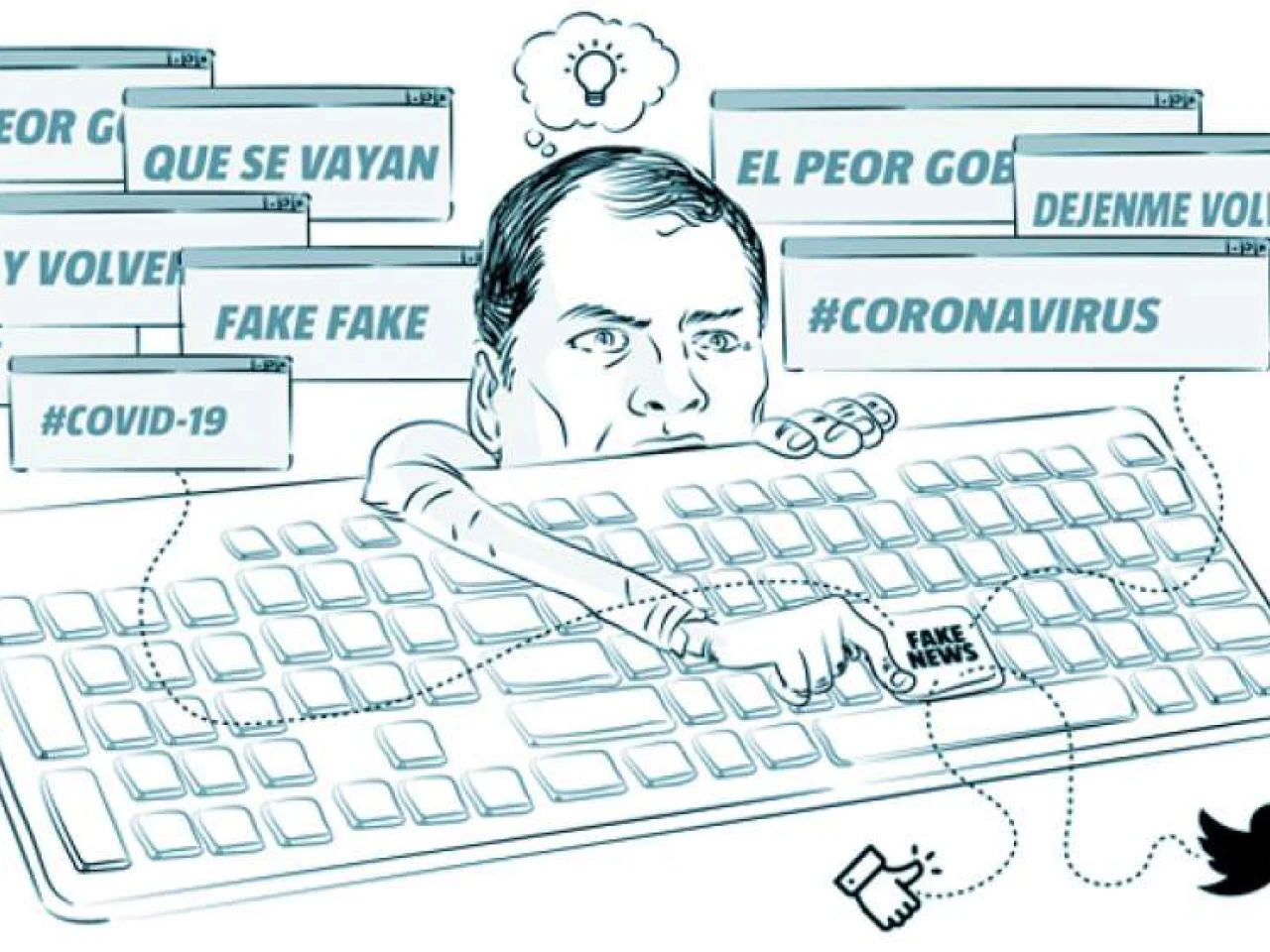 'Fake news' usadas por el correísmo para desestabilizar 