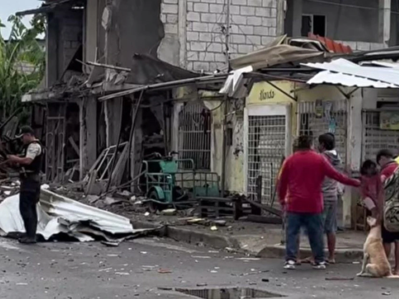 Nuevo ataque con explosivos deja 2 heridos y 7 casas destruidas en Machala