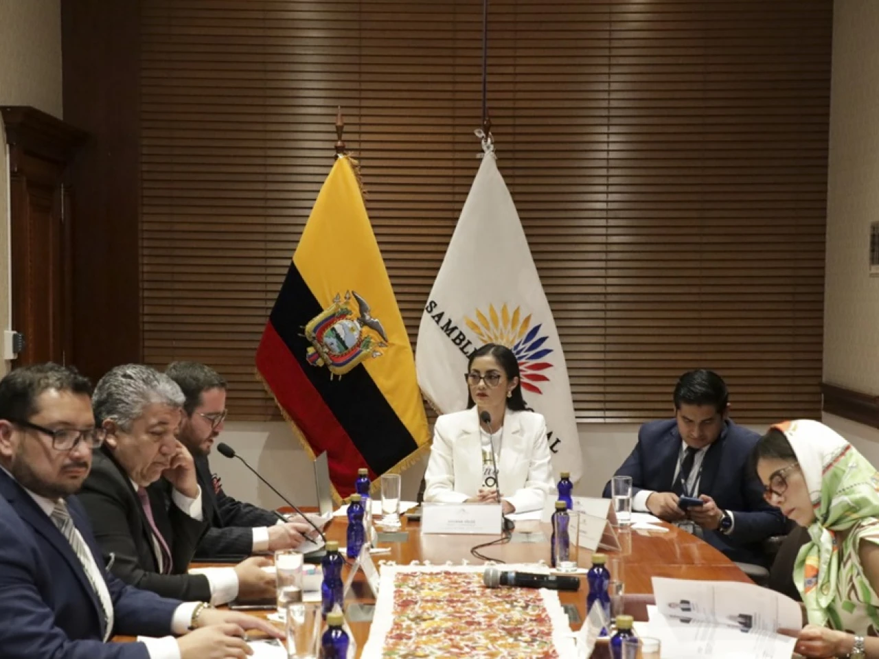 El juicio político contra Andrea Arrobo avanza en la Asamblea