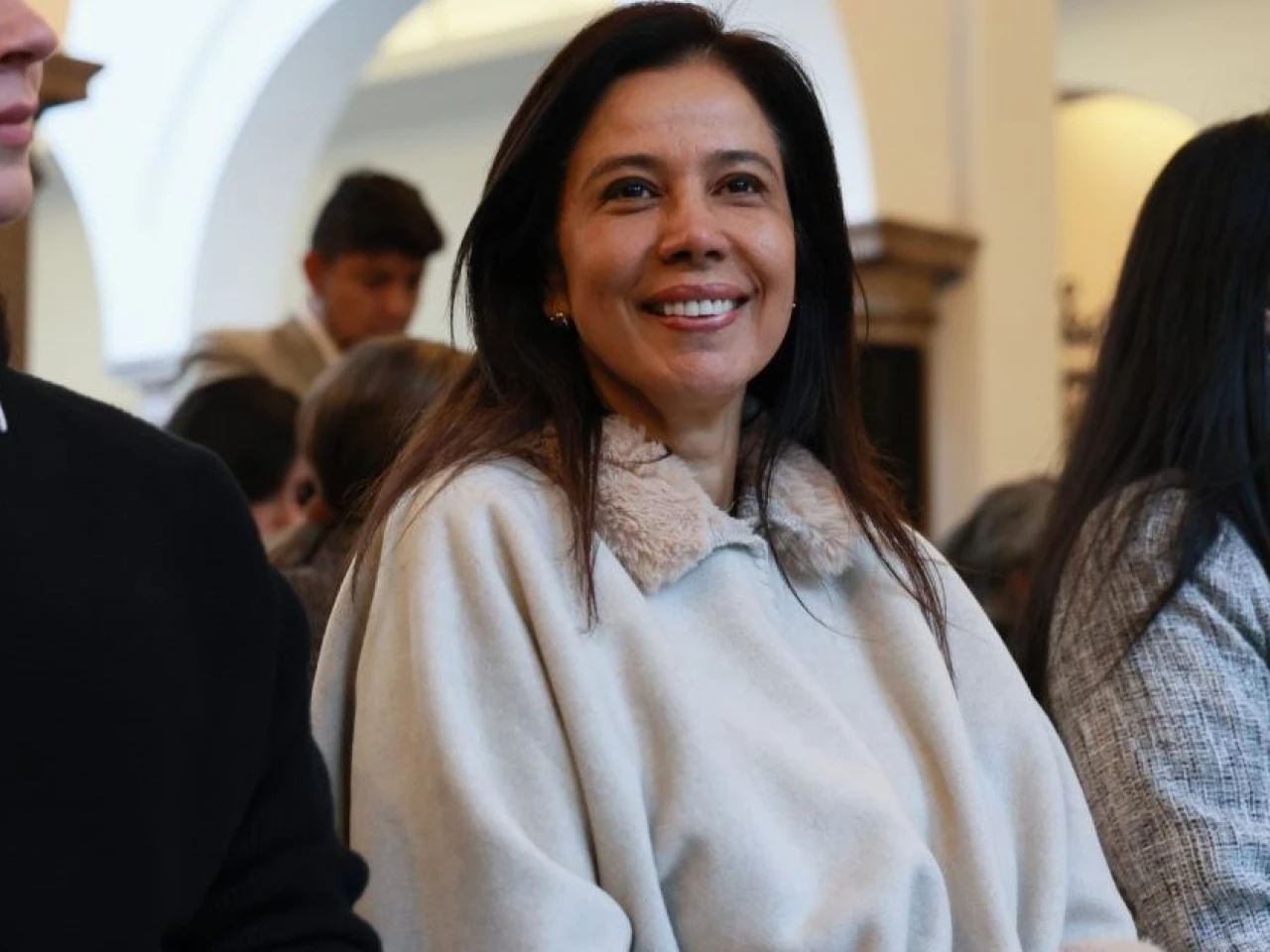 Noboa extendió designación de Cynthia Gellibert como vicepresidenta