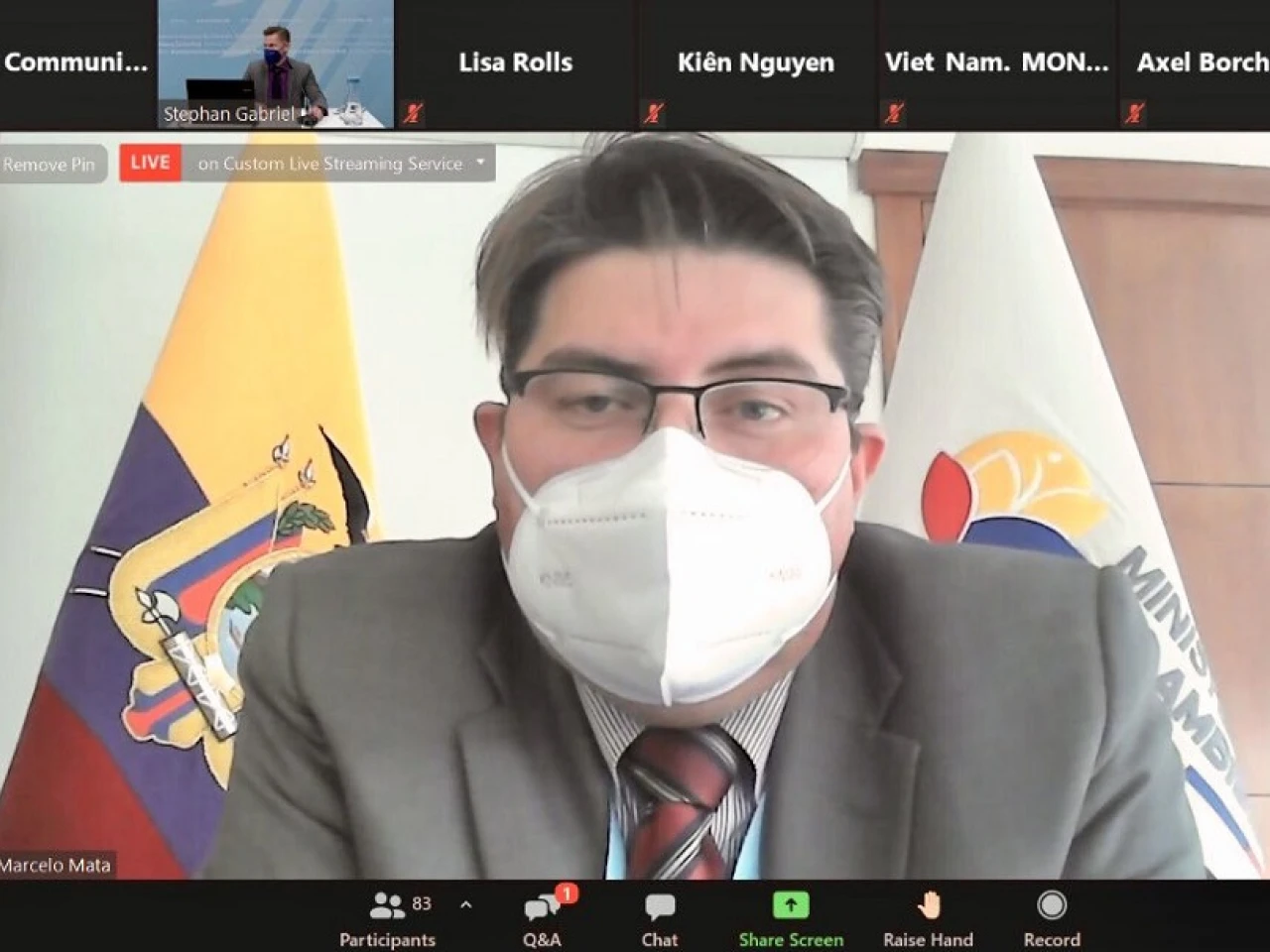 Ecuador impulsa una convención internacional contra la basura plástica marina