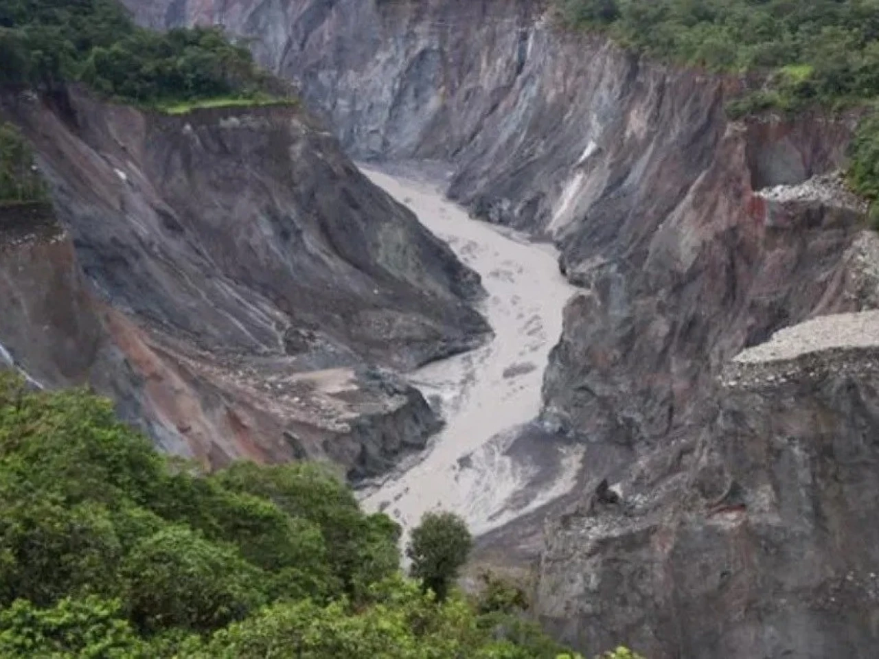 Erosión regresiva del río Coca genera preocupación en la Amazonía