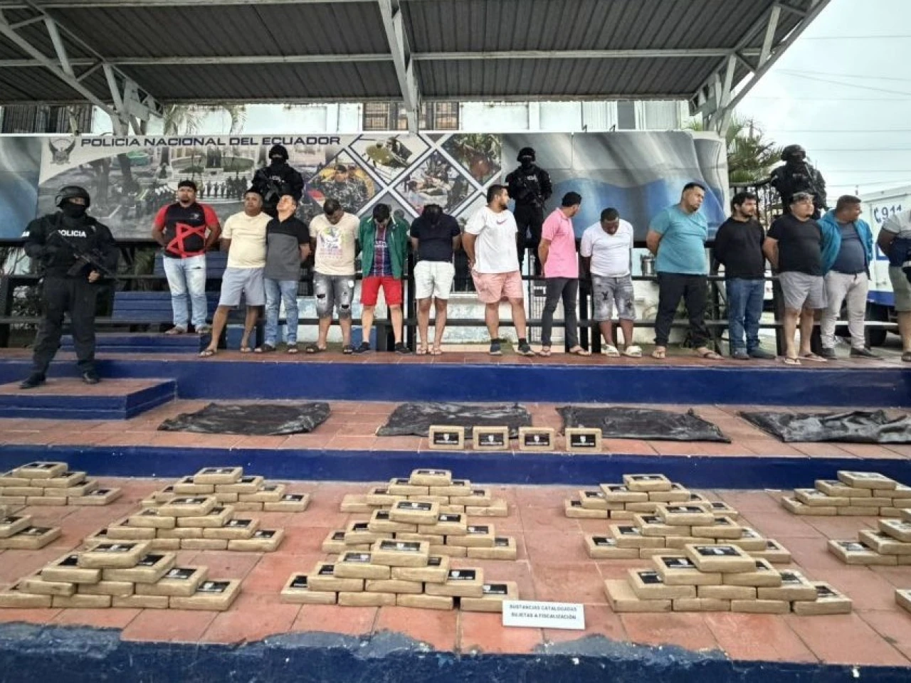 Operativo internacional golpea red de narcotráfico vinculada a Los Lagartos y mafia albanesa