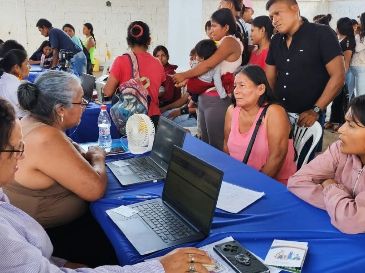 Brigada social atendió a 300 habitantes de Tiwintza