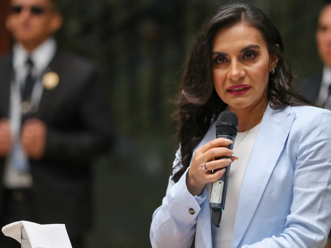 Abad acusó a Noboa de violencia política y dice temer por su vida