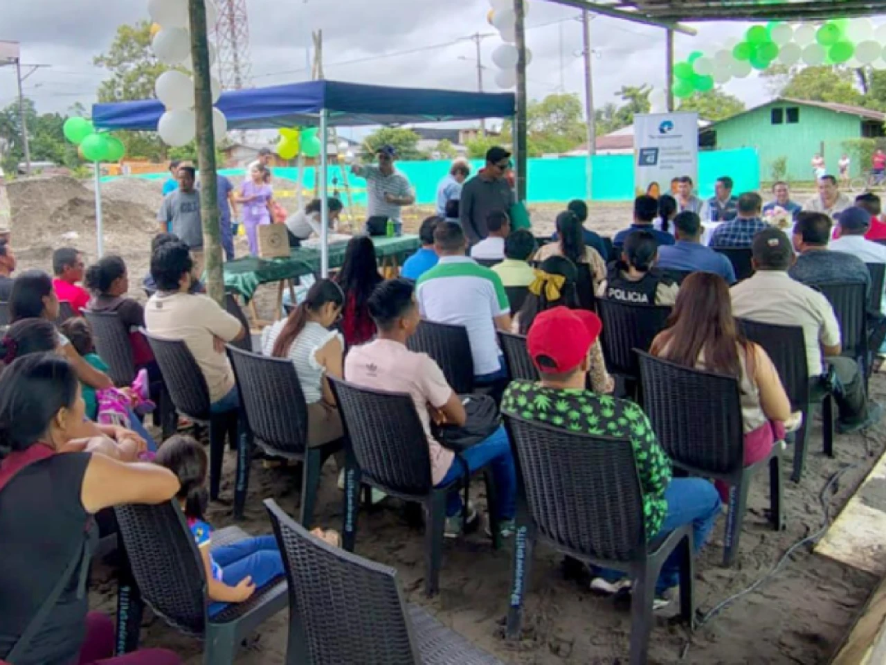 Gobierno inicia construcción de centro de salud en Tiputini 