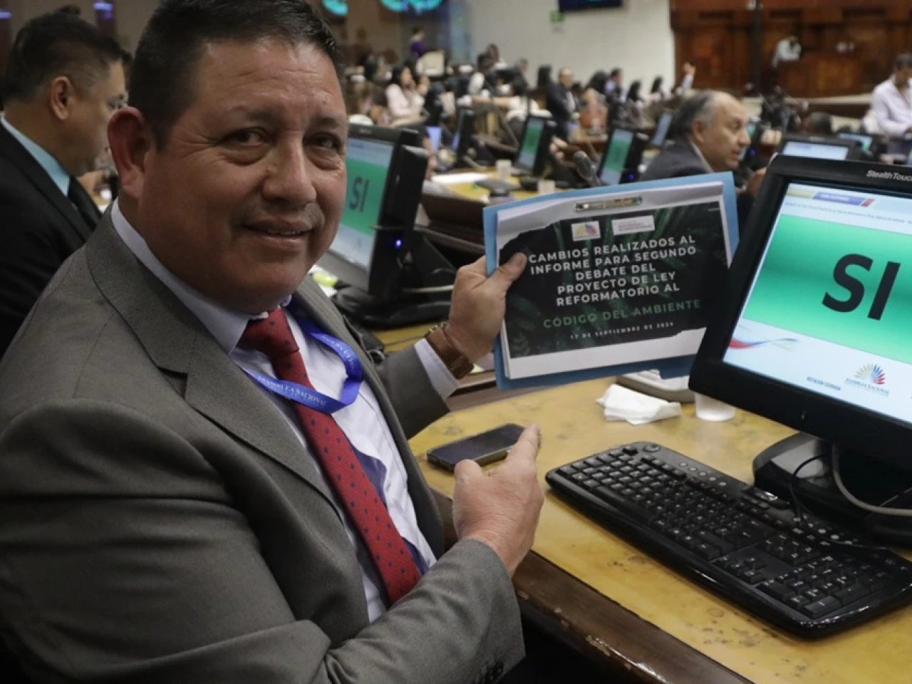 La Asamblea aprobó reformas al Código Orgánico Ambiental