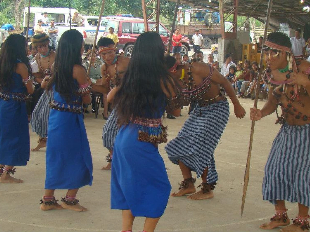La fiesta de la culebra, alegría para los shuaras